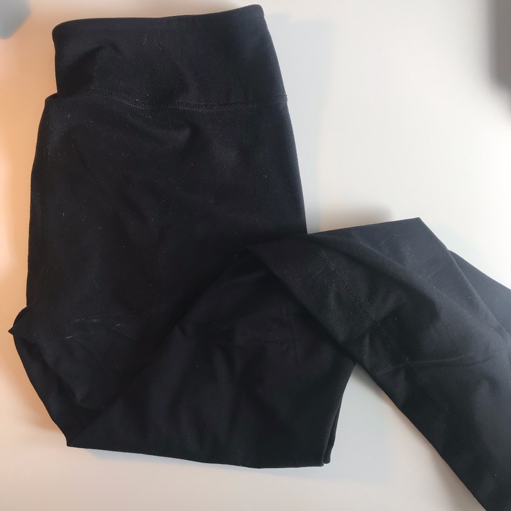 Zella black full-length leggings | size L